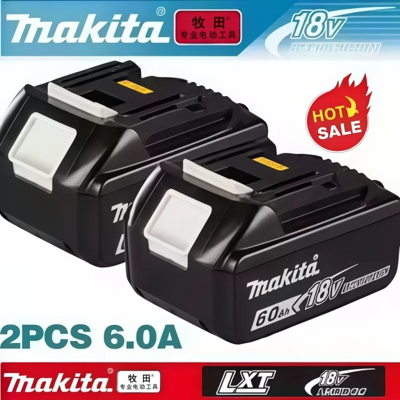 

High Quality Makita 18V 3Ah 6Ah 9Ah Battery Stable Power Compatible with BL1830 BL1840B BL1860B Tool Series