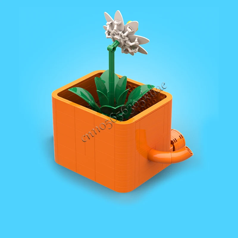 431 pezzi fiori grande pianta felice MOC personalizza tecnologia di progettazione di blocchi modulari mattoni regalo creativo del giocattolo del festival fai da te