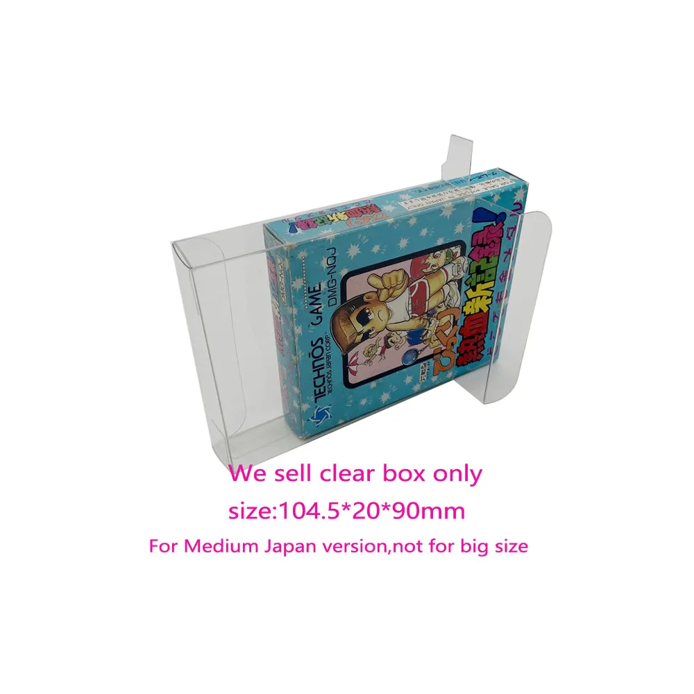 สําหรับ GB กล่องเกมพลาสติก Protector สําหรับ GameBoy Japan รุ่น JP