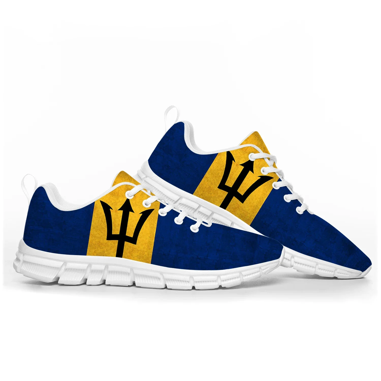 Barbados Vlag Sportschoenen Heren Dames Tiener Kinderen Sneakers Barbados Casual Custom Hoge Kwaliteit Paar Schoenen