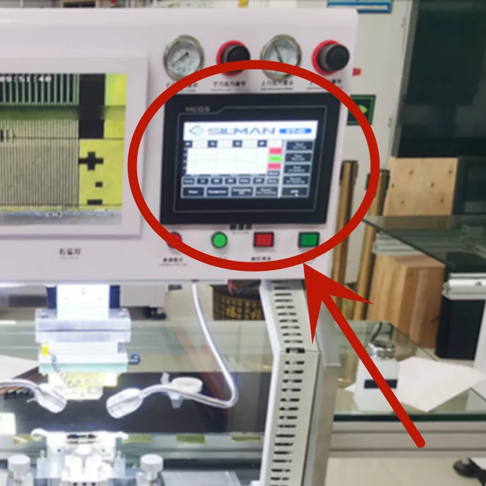 COF Bonding Machine Monitor MCGS TPC7012Ed For ST-65 /100SS /100WS /100SW Model LCD Screen