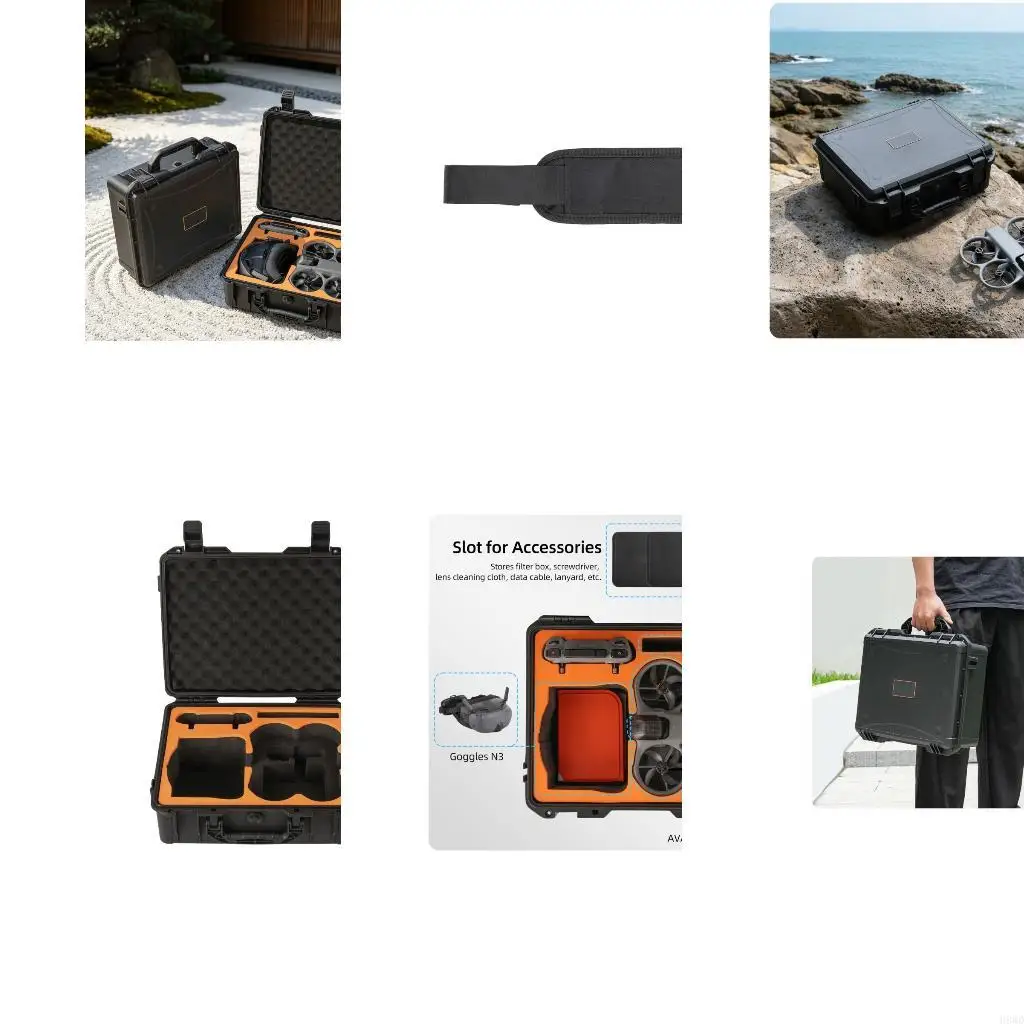 

Heavy Duty Travel Case For Avata 360 Waterproof Cover Storage Box H8WD