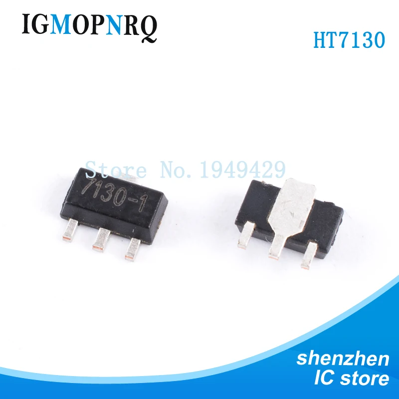 10PCS HT7130-1 SOT89 7130-1 HT7130 HT7130A-1 New   fast delivery