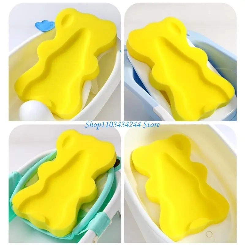 بو الإسفنج حمام الطفل حصيرة دش وسادة الرضع حوض الاستحمام وسادة حمام #3