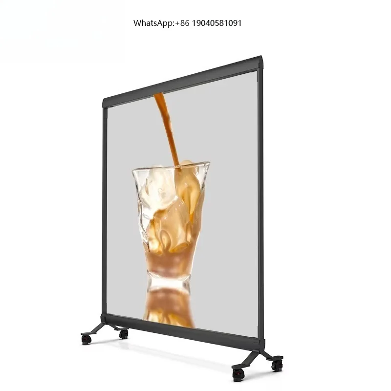 T Series Ultra-Clear Holographic LED Poster 2000x2000mm Transparent Commercial Advertising Screen 3.91/6.25mm Pixel