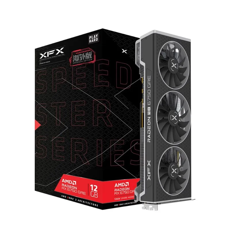 XFX Radeon RX 6750GRE 7700XT 6750XT 12G 10G AMD