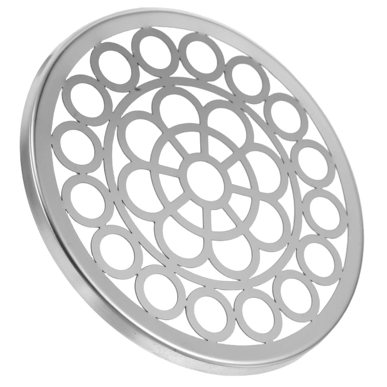 Metal Flower Frog Round Floral Grid 10Cm Floral Arrangement Holder Vase Insert Wire Flower Arrangement Supplies