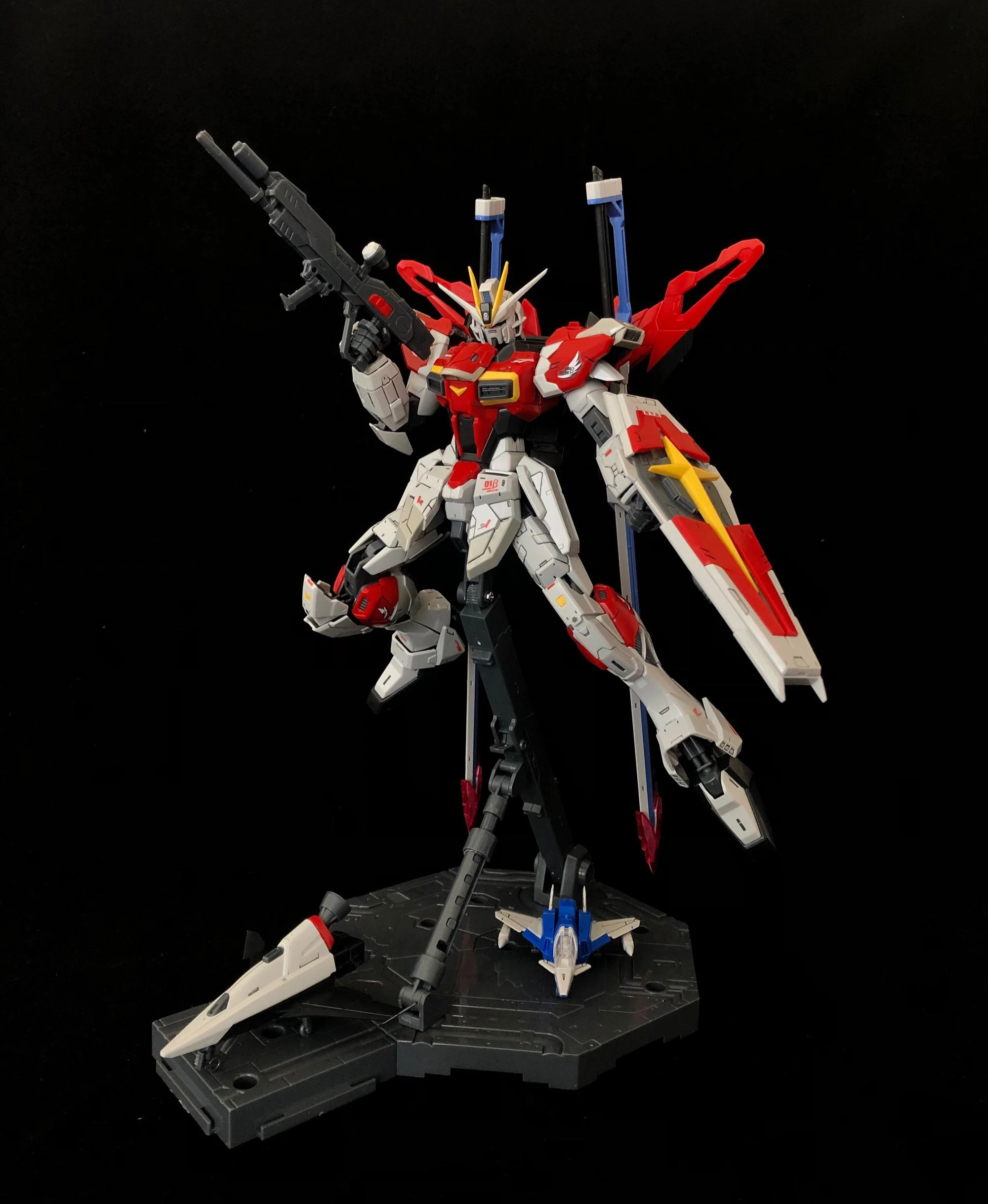 DABAN 8813 Sword Impulse MG 1/100 ZGMF-X56S/β Model Kit Assembling Model Action Toy Figures Robots Assemble Model Kits