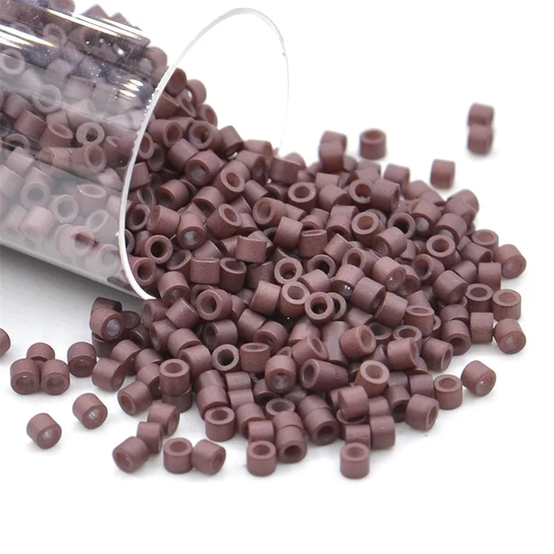 10g/Pipe 1.6mm Charm Glass Seed Beads 2000pcs Non-Extra Finish Color Imitation Delica Bead For Kids Jewelry Making