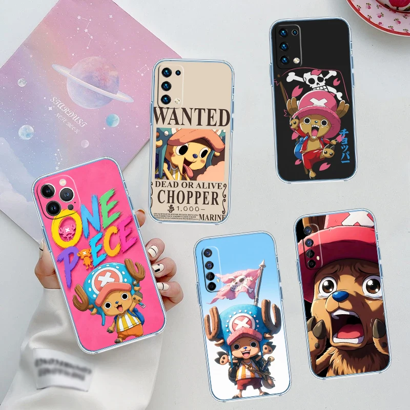 II52 One Piece Chopper Transparent Phone Case for Motorola Moto Edge 20 30 40 50 S30 Fusion Ultra Pro Neo Lite + G200 G23 view 4