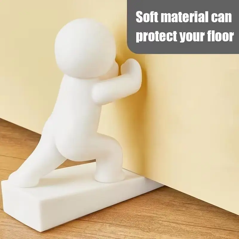 Cartoon Decorative Door Stop Soft Rubber Material Protects Floor Anti Slip Base To Protect Walls,Home Decoration