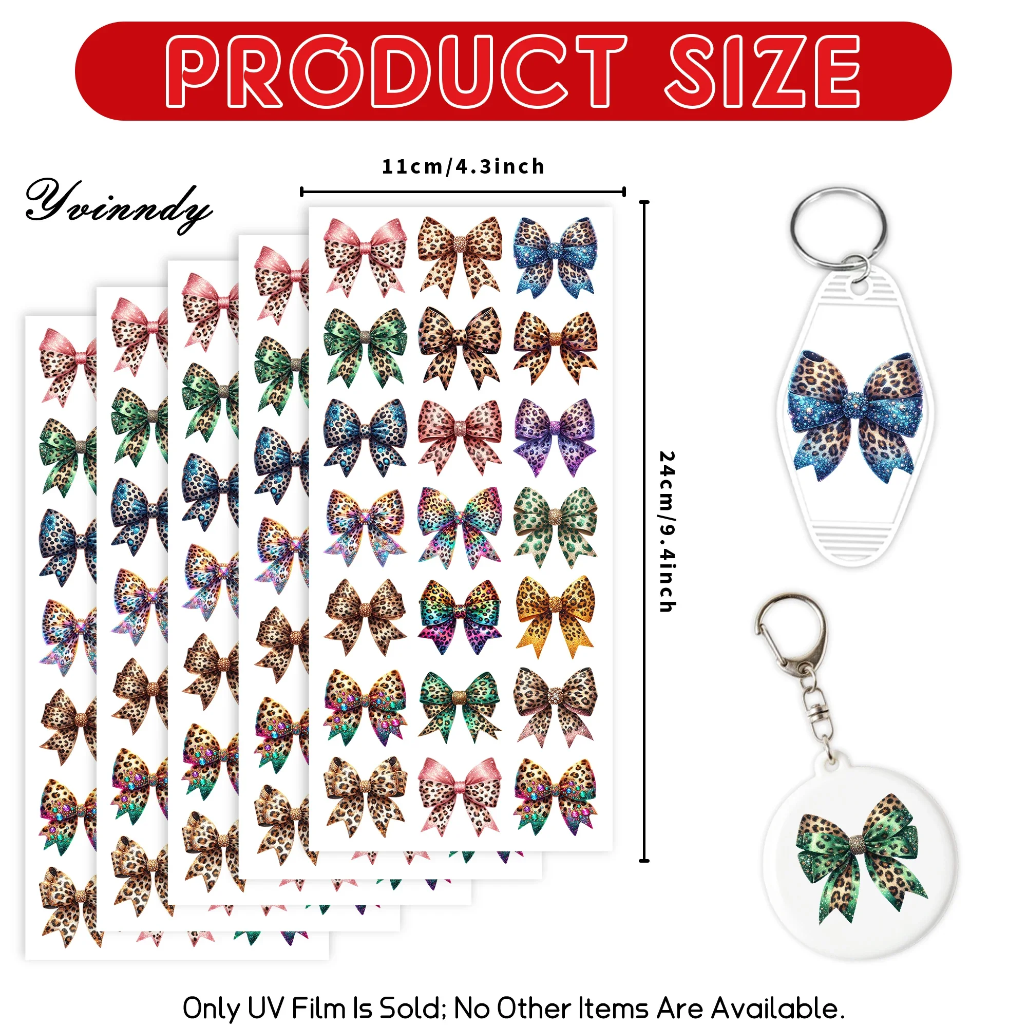 105pcs/set Highland Cow Christmas Clipart UV DTF Transfer Sticker Only, Cup Not