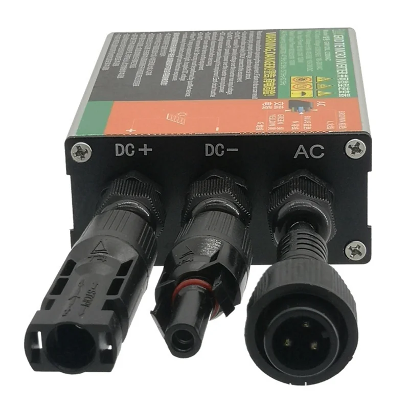 Metal Inverter Grid Inverter Waterproof Pure Sine Microinverter DC30V Input 230V