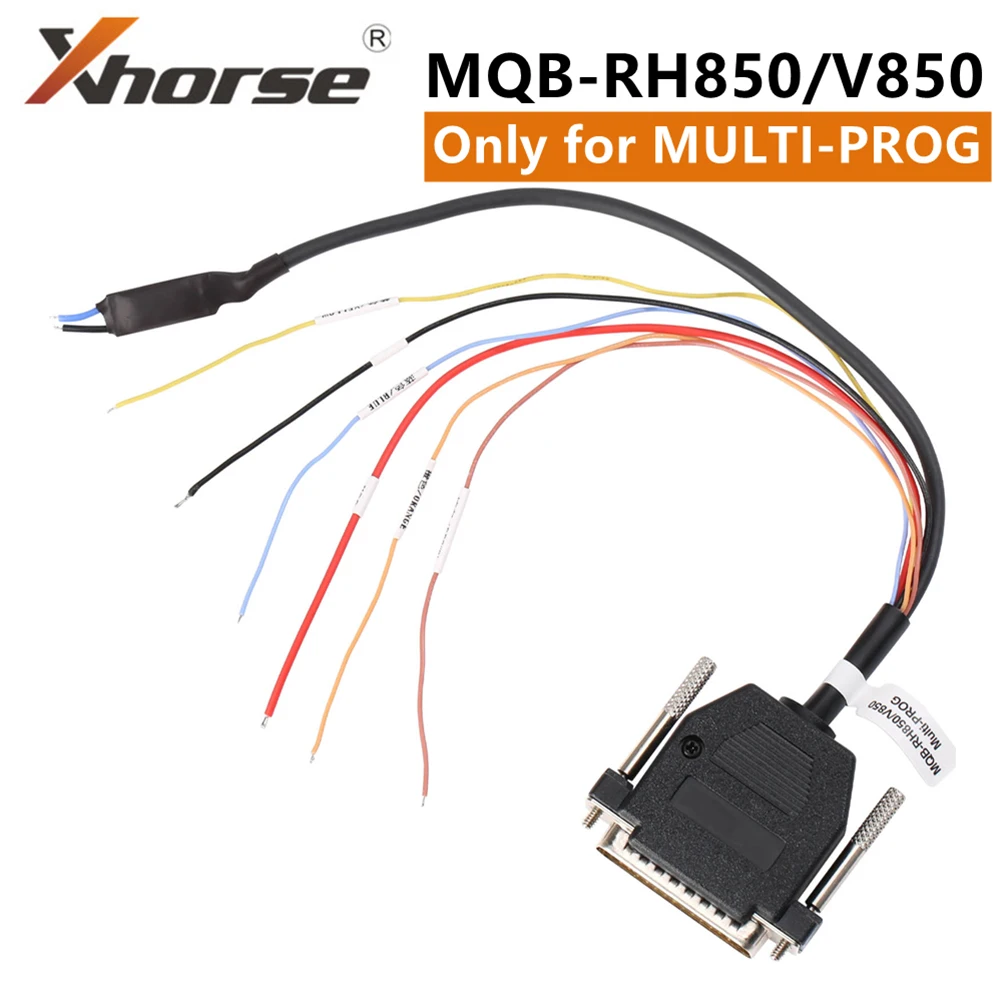 Xhorse XDMPR8GL MQB RH850/V850 Adapter Cable Only For Xhorse Multi Prog Programmer Pro-level For IMMO Calibration Read MQB49/5C