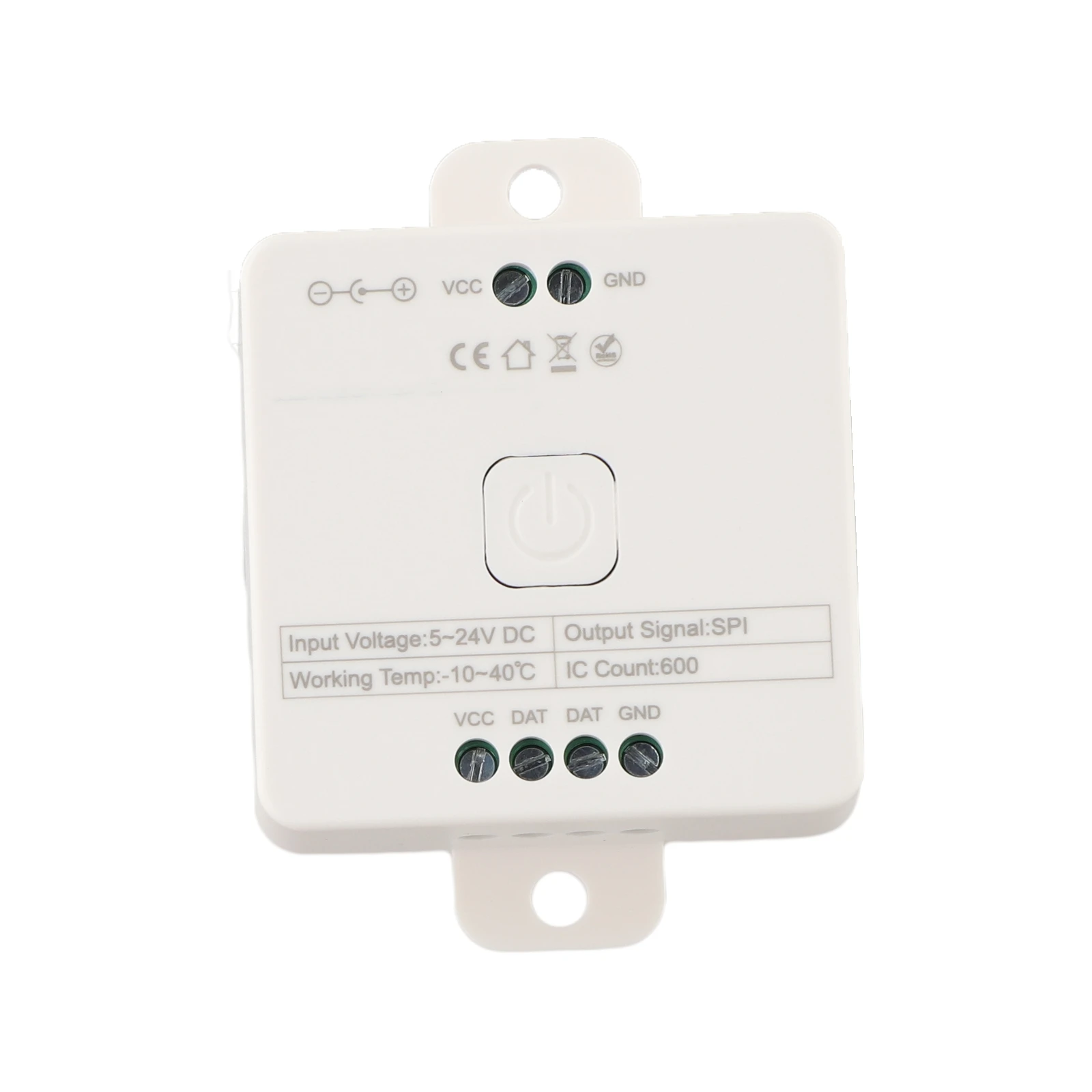 Addressable RGB LED Controller DC5V 24V with Audio Responsive Mode 146 Dynamic Effects and Group Control Capability