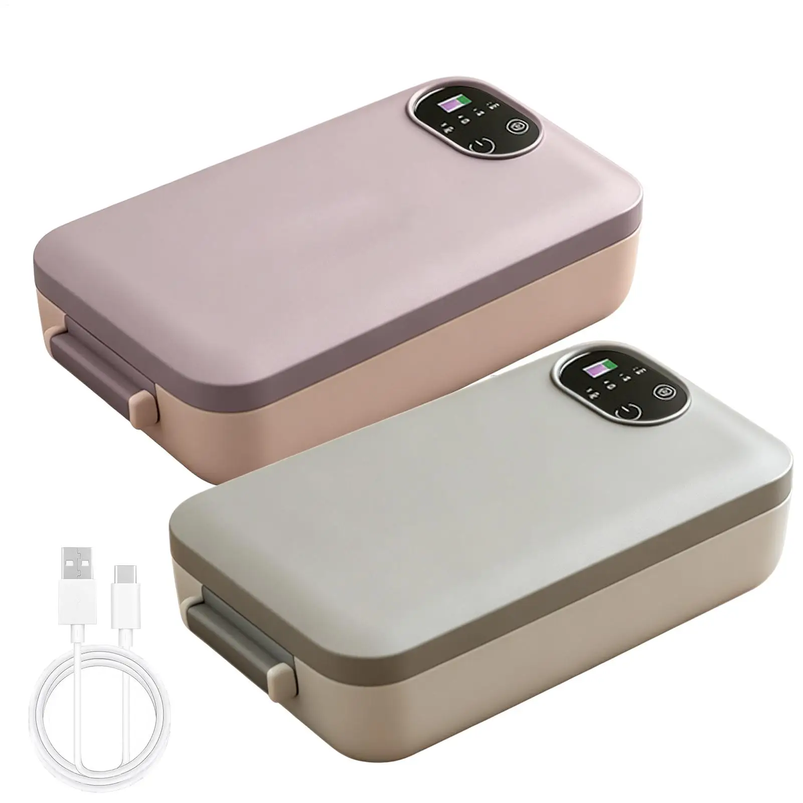 900ml Heating Lunch Box 12V Portable Electric Food Warmer Heater for Blue Collar Work Office Construction Truck Car RV Home
