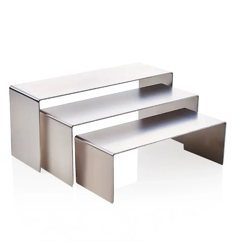 

3 Size Stainless Steel Bag Display Rack - Shoe Hanging Bag Bracket Storage Tray Jewelry Glasses Props - Home Organization