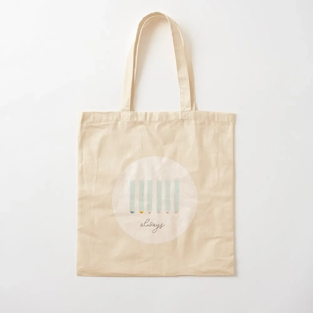 

B Positive Tote Bag tote bag women supermarket folding bag Canvas shoping