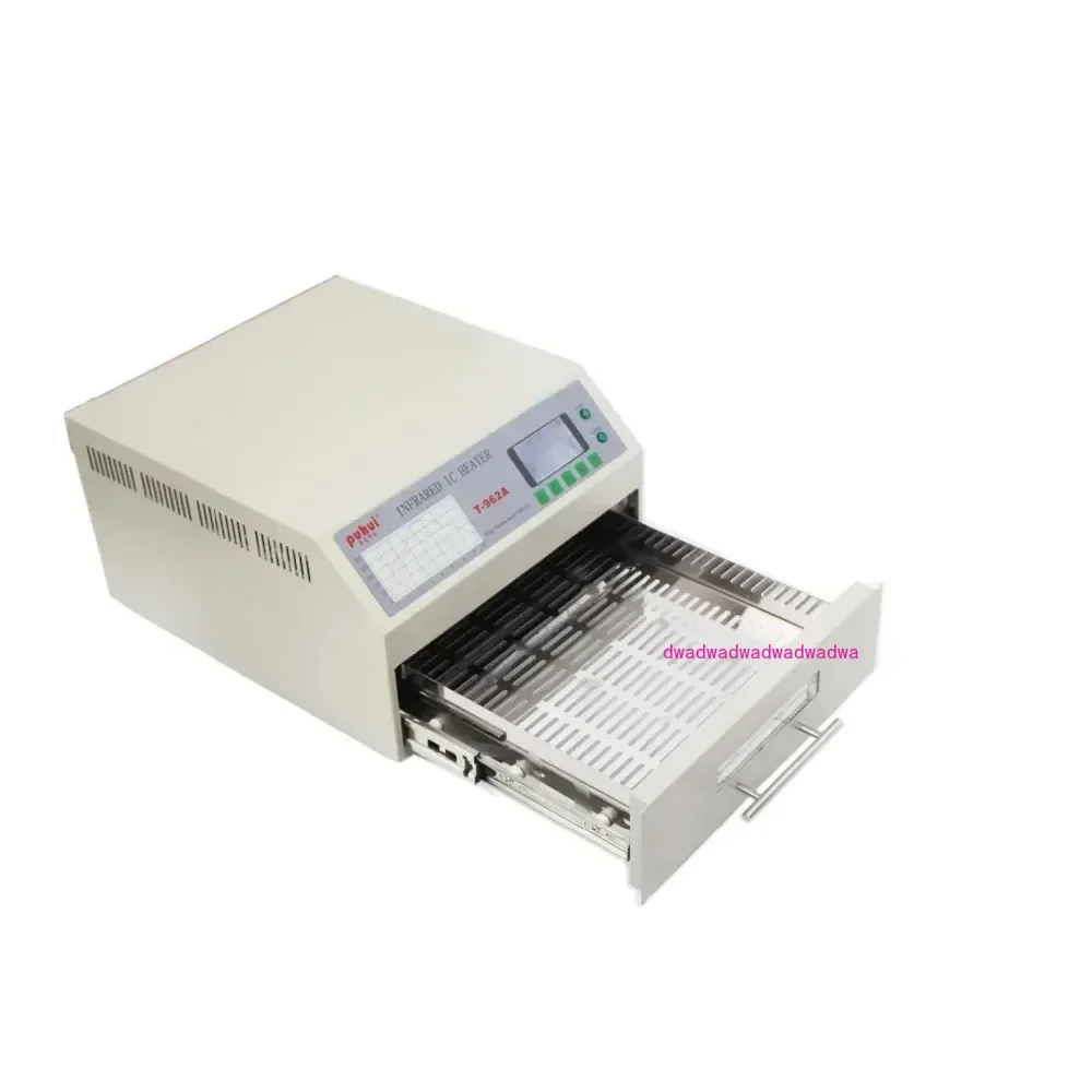 Reflow Oven Infrared IC Heater Soldering Machine 800W 180 x 235mm Desktop T962 for BGA SMD SMT Rework