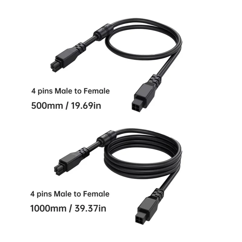 【اشتريها الآن!】 كابل AMS Panda 4 دبابيس ذكر إلى ذكر كابل Panda AMS مع حلقة مغناطيسية لمختبر Bambu P1P P1S X1C H2D A1 A1 Mini