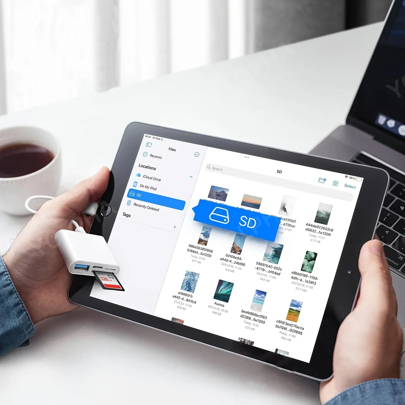 4 في 1 نوع C قارئ بطاقات عالية السرعة USB SD TF قارئ بطاقات الذاكرة آيفون 16 15 هواوي Xiaomi محول الشحن محول