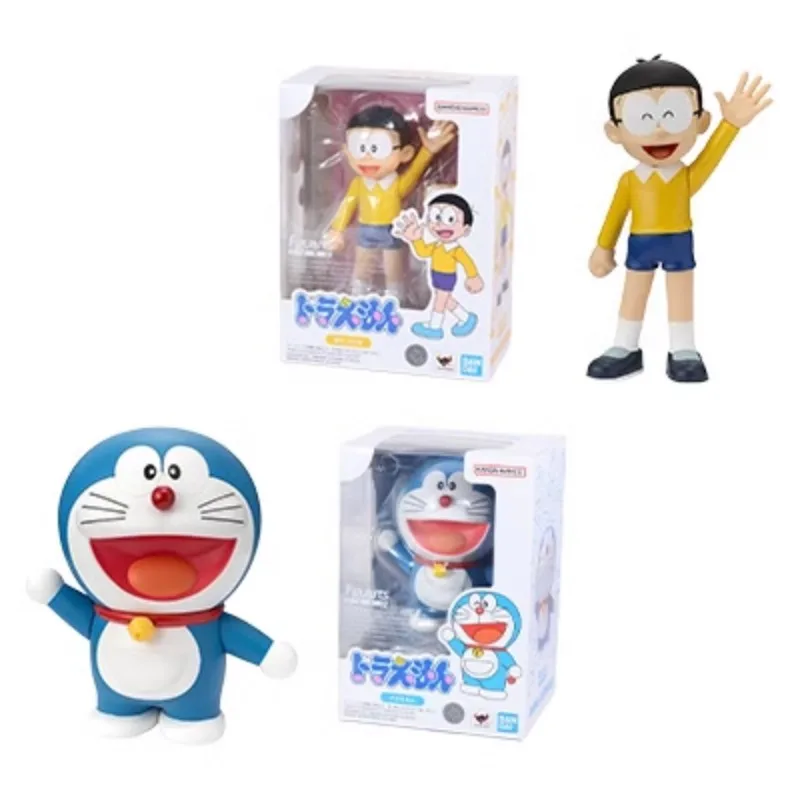 

12CM Doraemon Nobita Collection of hand-made toys BANDAI F.Zero Decorative gifts hand-made for children's Christmas gifts.