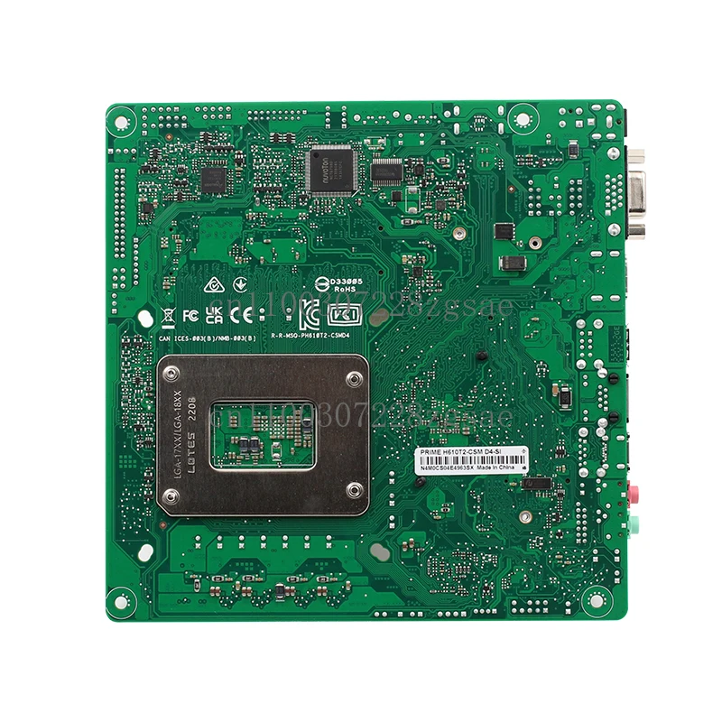 H610T2/CSM 12 13 generation CPU IPC mini host ITX main board H610T D4