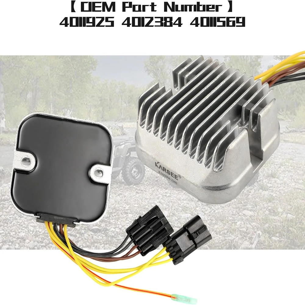 

4011925 Voltage Regulator Rectifier For Polaris ATV/UTV Ranger 500 2008-2009 RZR 800 2007-2009 Sportsman 500 700 800 4012384
