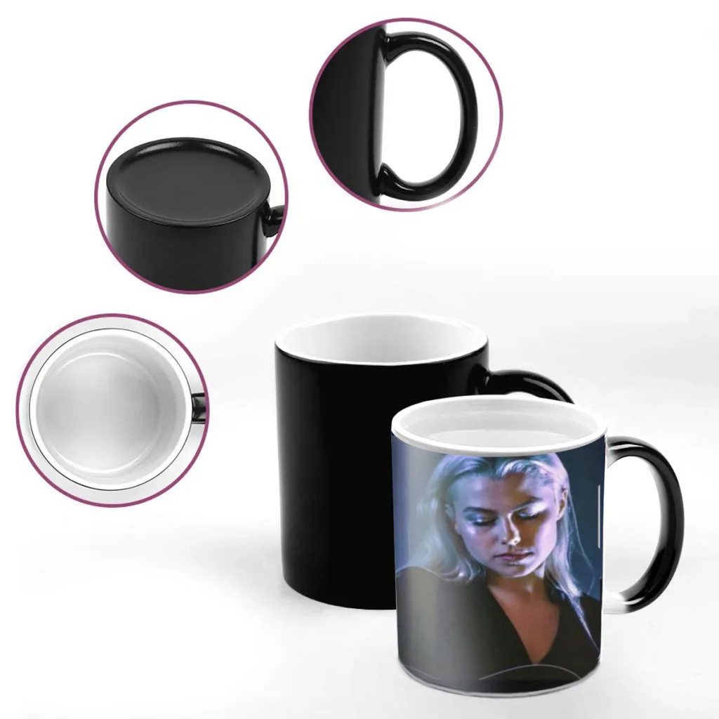 Singer Phoebe Bridgers Music Album Hot Songs Coffee Mugs And Mug Creative Color Change Tea Cup Ceramic Milk Cups Gifts