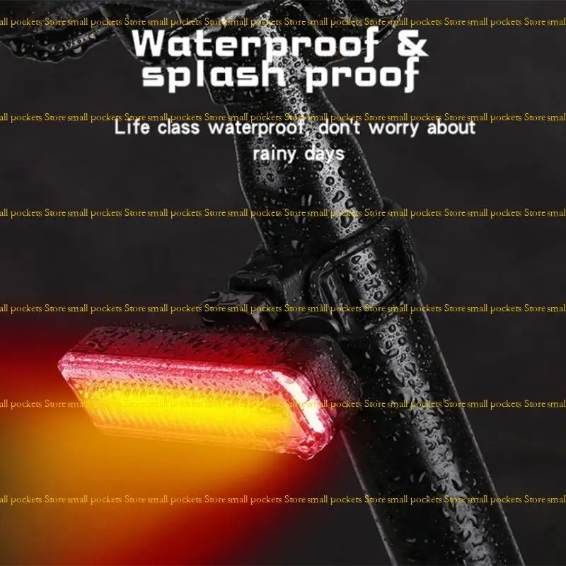 R1WD – clignotant vélo, feu arrière Rechargeable par USB, voyant d'avertissement Cool pour vélo montagne