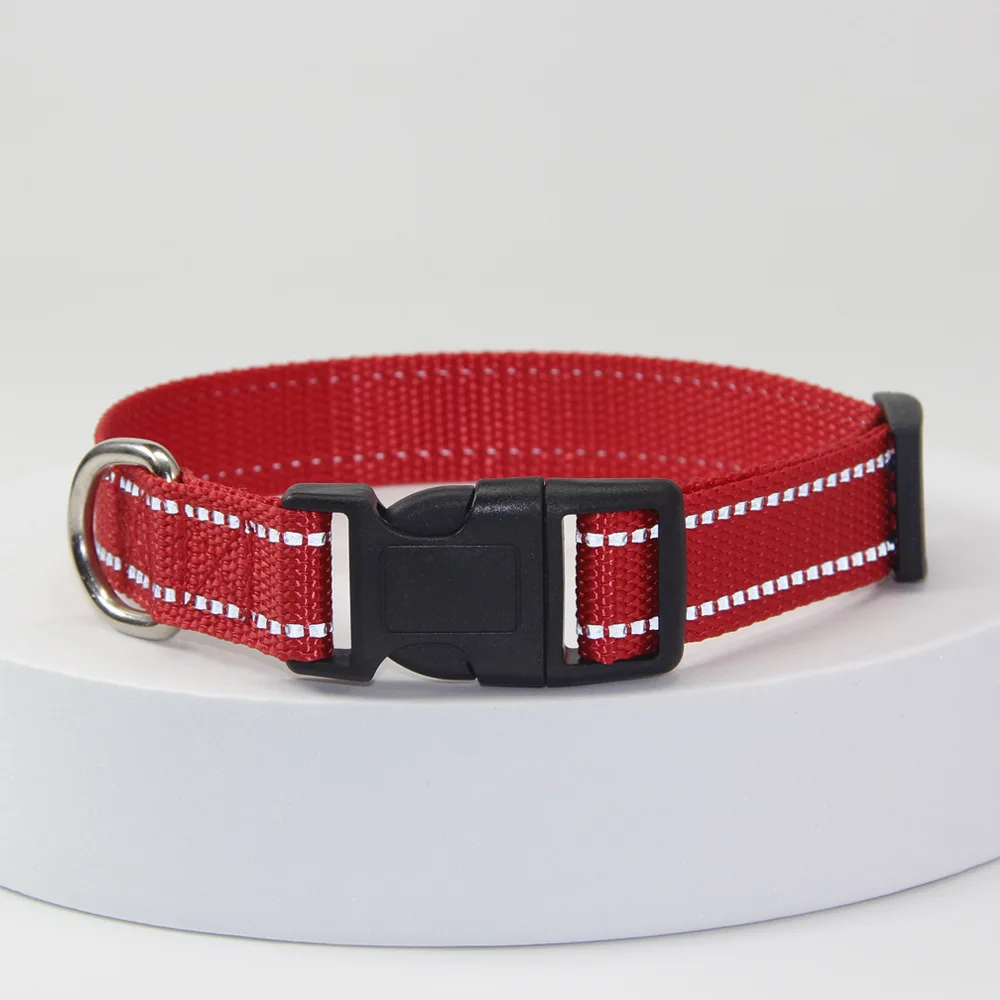 Set aus Nylon-Hundehalsband und Leine, Haustierhalsbänder, Leine für kleine, mittelgroße und große Hunde, Hundezubehör für kleine Hunde – Detail 13