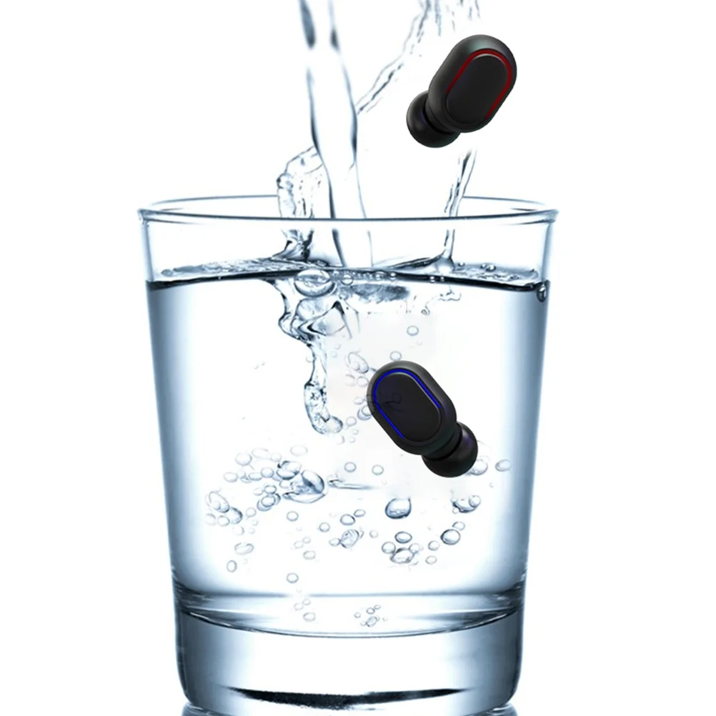 

Earphones Wireless Earbuds Noise Cancelling Stereo Sound Mini In-Ear Headset With Charging Case Portable Design