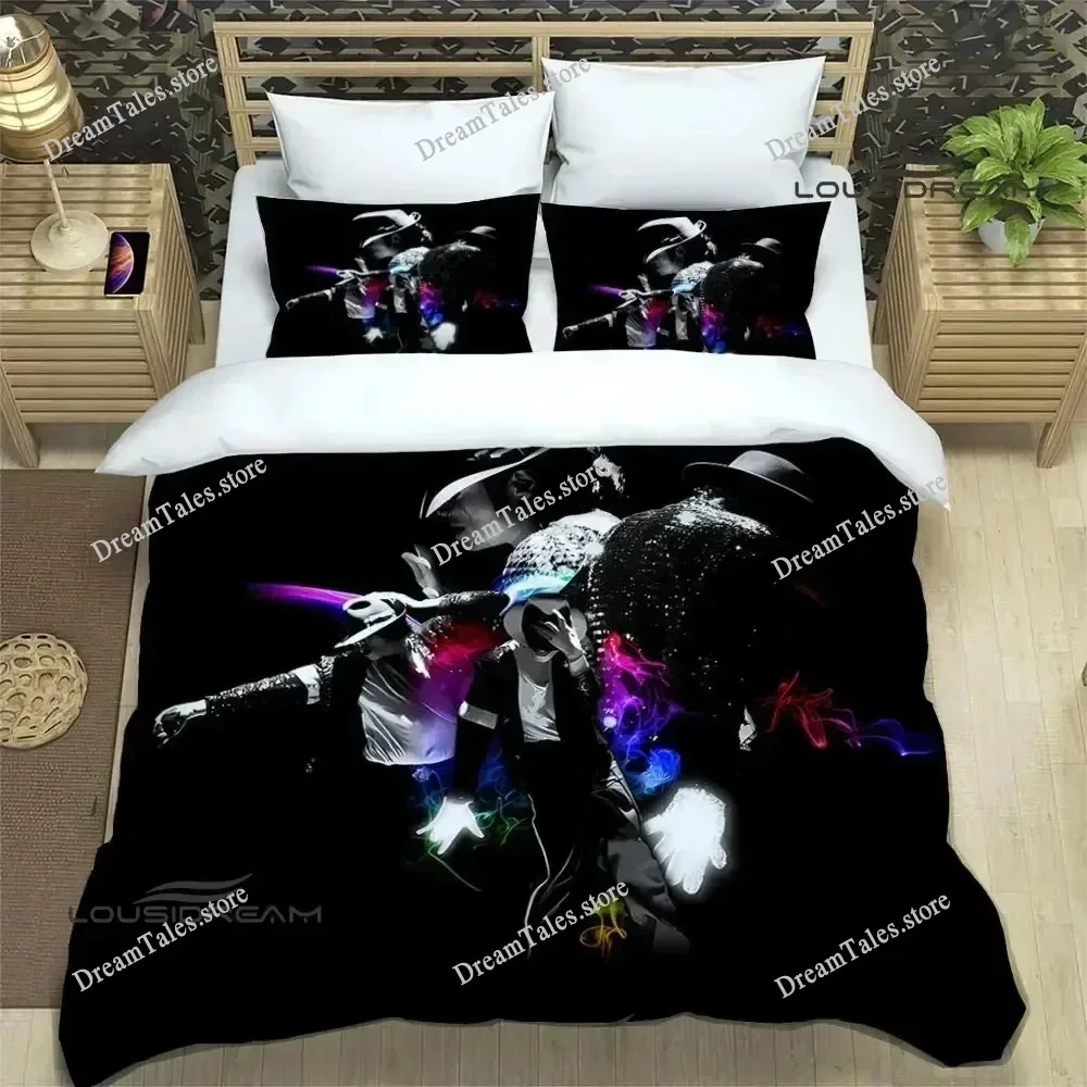 

Michael Jackson Bedding Set Single Twin Full Queen King Size Bed Set Aldult Kid Bedroom Duvetcover Sets Bed Sheet Set 2025741