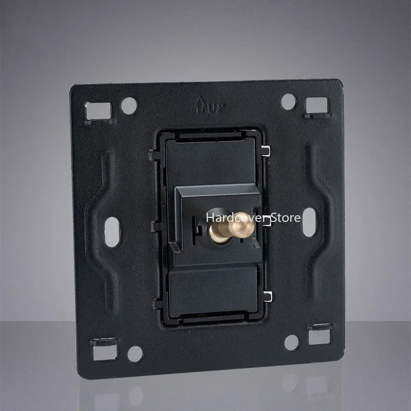 High Quality 86 Type Retro Champagne Gold Wall Lamp Brass Toggle Switch 1-4 Gang 2 Way Single Dual Control Light Switch 10A 220V