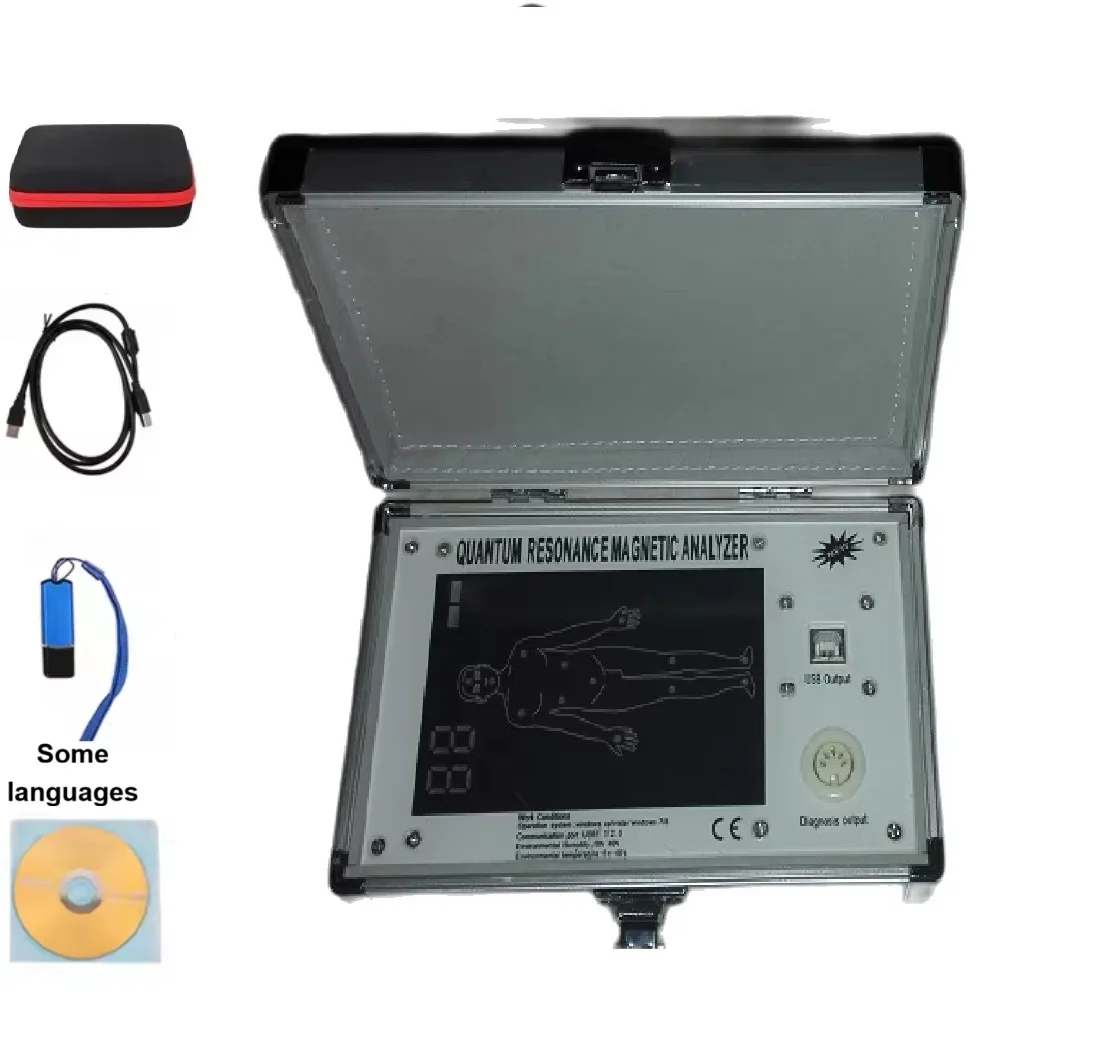

2025 Newest 62 Reports Quantum Magnetic Resonance Health Analyzer Device Human Model Bio-Resonant Full Body Analysis Ver 6.5.8