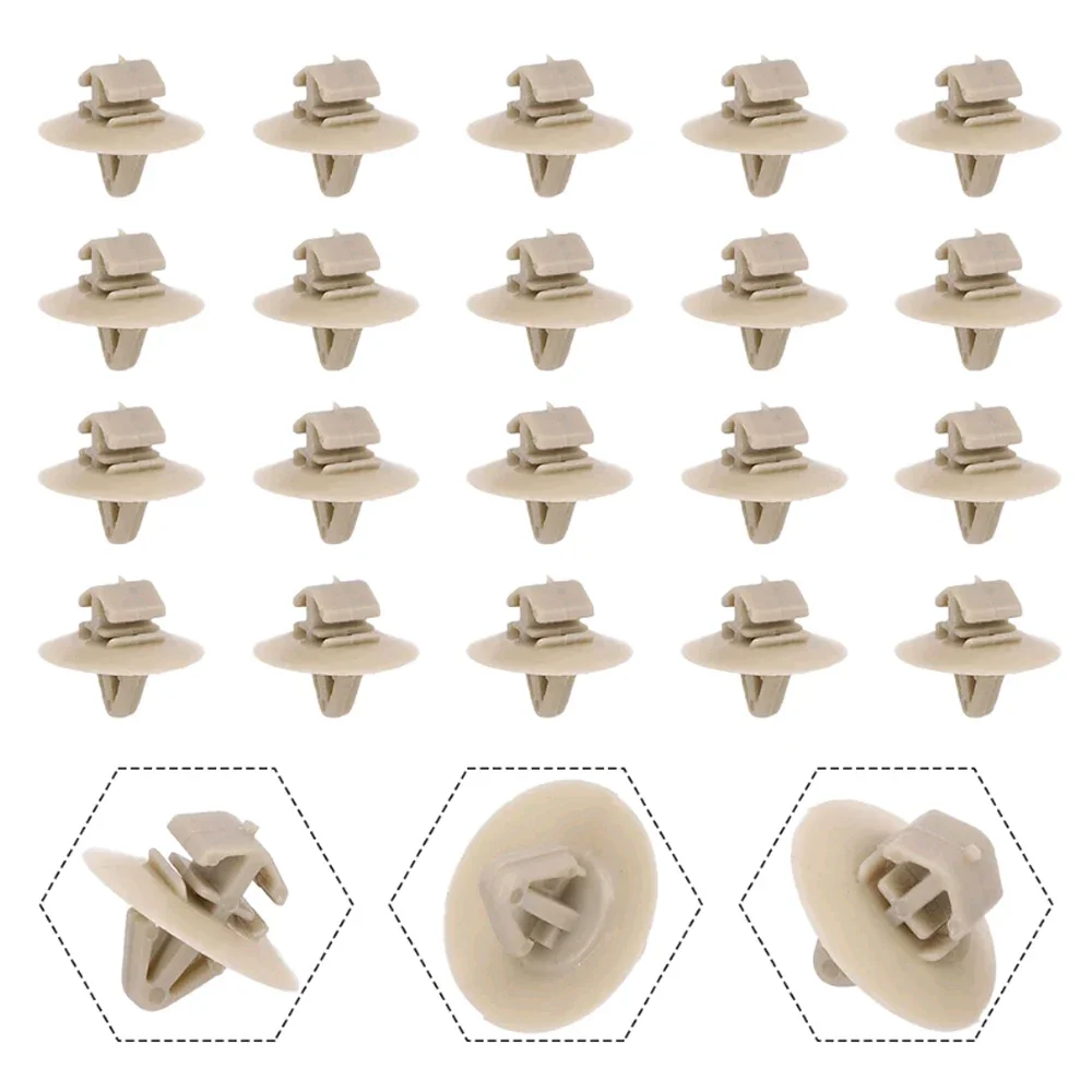 

20 шт. автомобильные аксессуары, боковой крепежный зажим для автомобиля, накладка на дверную панель, зажимы для Nissan Primastar Interstar NV400 Opel Vivaro 7703077420