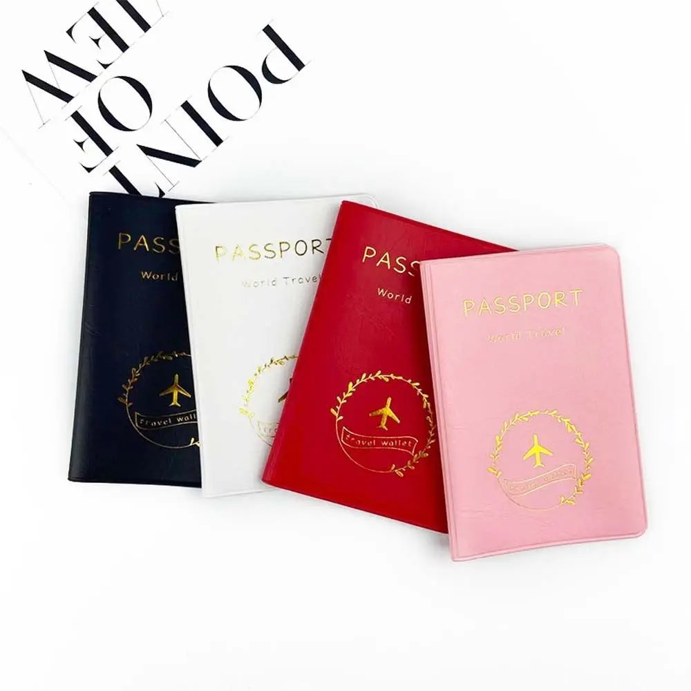 Wallet Case Passport Cover Coin Purse ID Bank Card Passport Holder Wallet Document Organizer Case Passport Purse Travel