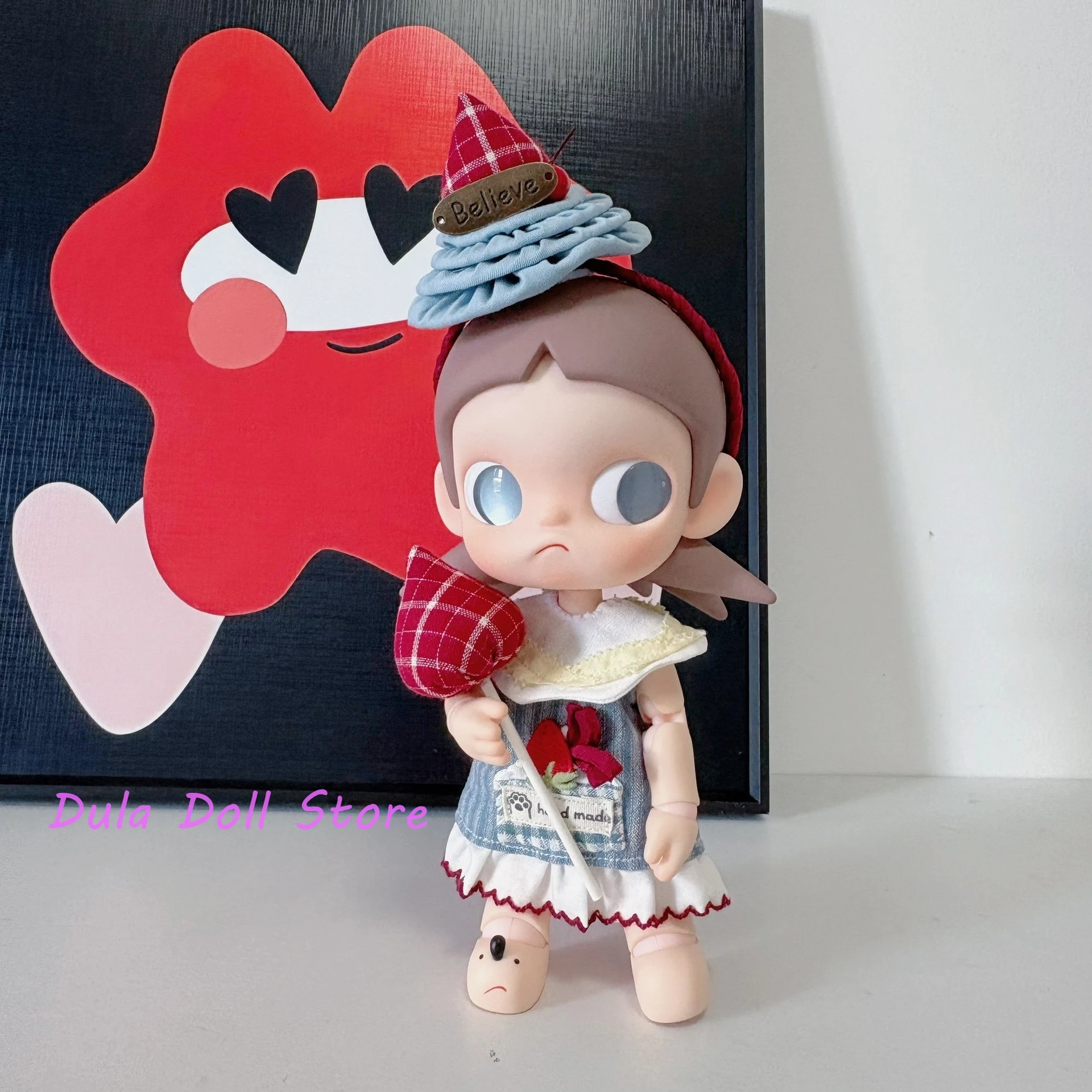 

Dula Doll Clothes Sea salt cream dessert patchwork dress for Zsiga Doll