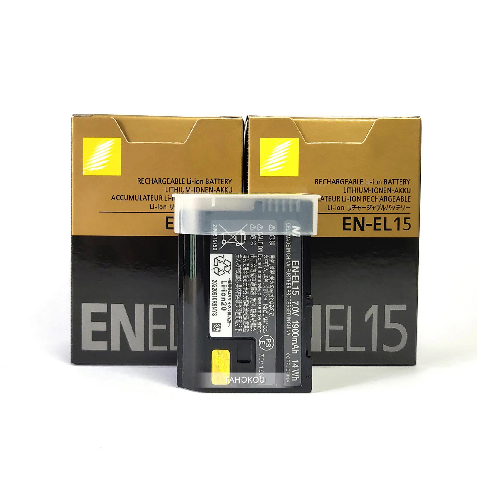 Original 1900mAh EN-EL15 ENEL15 EN EL15 Camera Battery For Nikon Z5 Z6 Z7 D7100 D7200 D7500 D850 D750 D7500 D810 D500 D600