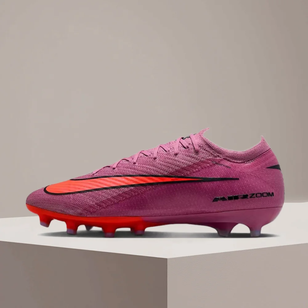 Botas de fútbol Nike Mercurial Vapor 16 Elite Unisex AG – Rojas, tacos de goma, comodidad durante todo el día en césped artificial FQ8693-600