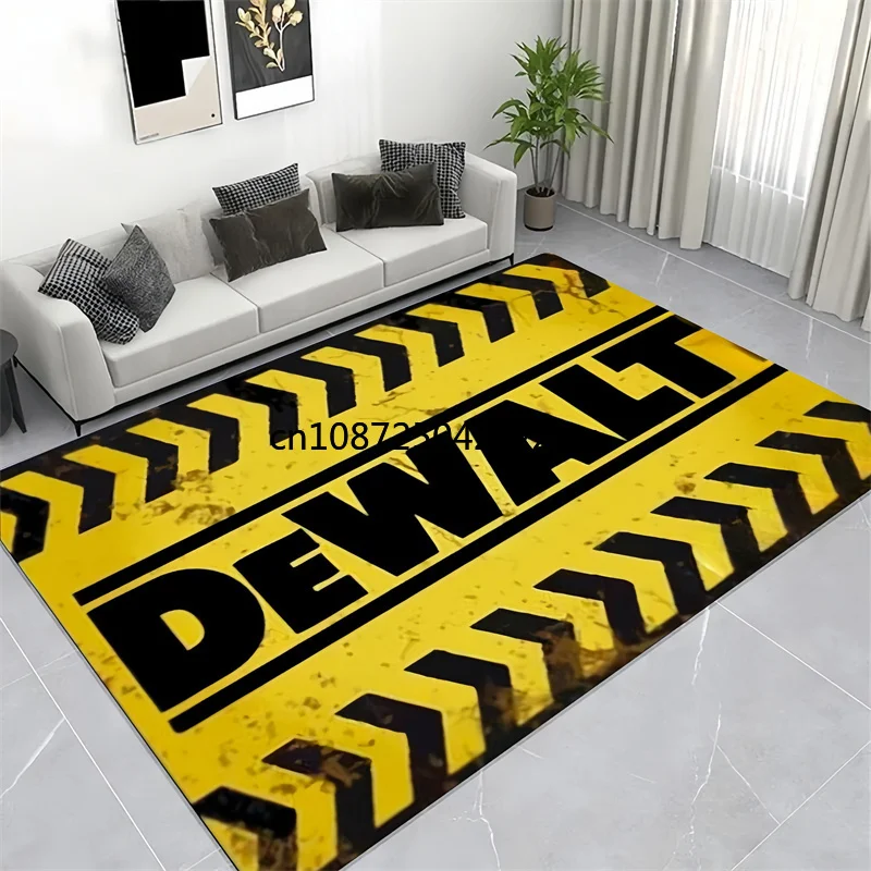 

DD/Dewalt Printed Large Carpet,Living Room Bedroom Sofa Area Rug,Floormats,bath Mat,Kid's Playmat