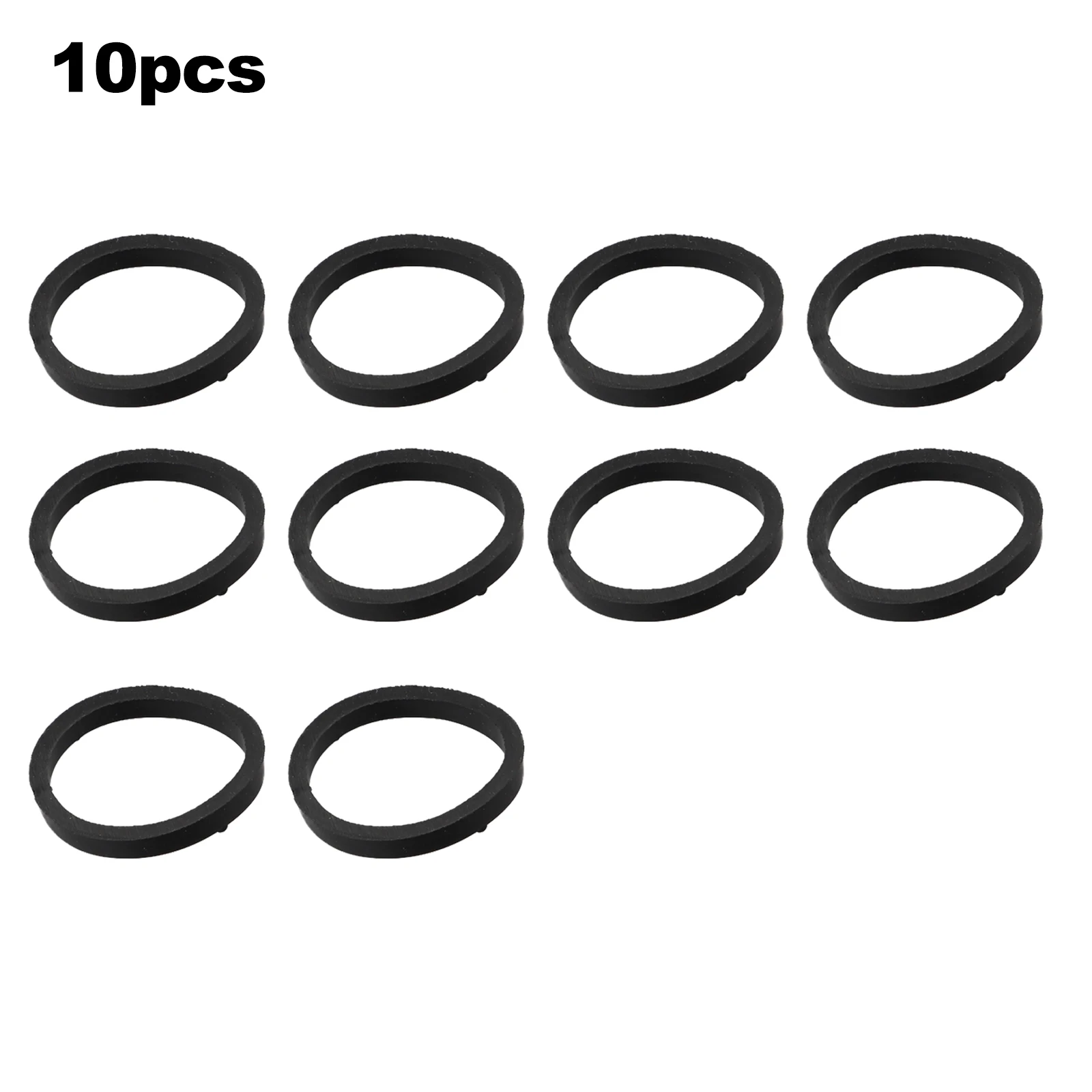 10/20 Stück Ersatz-O-Ringe, Gummi-Unterlegscheiben für 1 Spinlock-Hantelmutter, Fitness-Zubehör, langlebig, praktisch, Kunststoff, schwarz, 25 mm – Detail 7