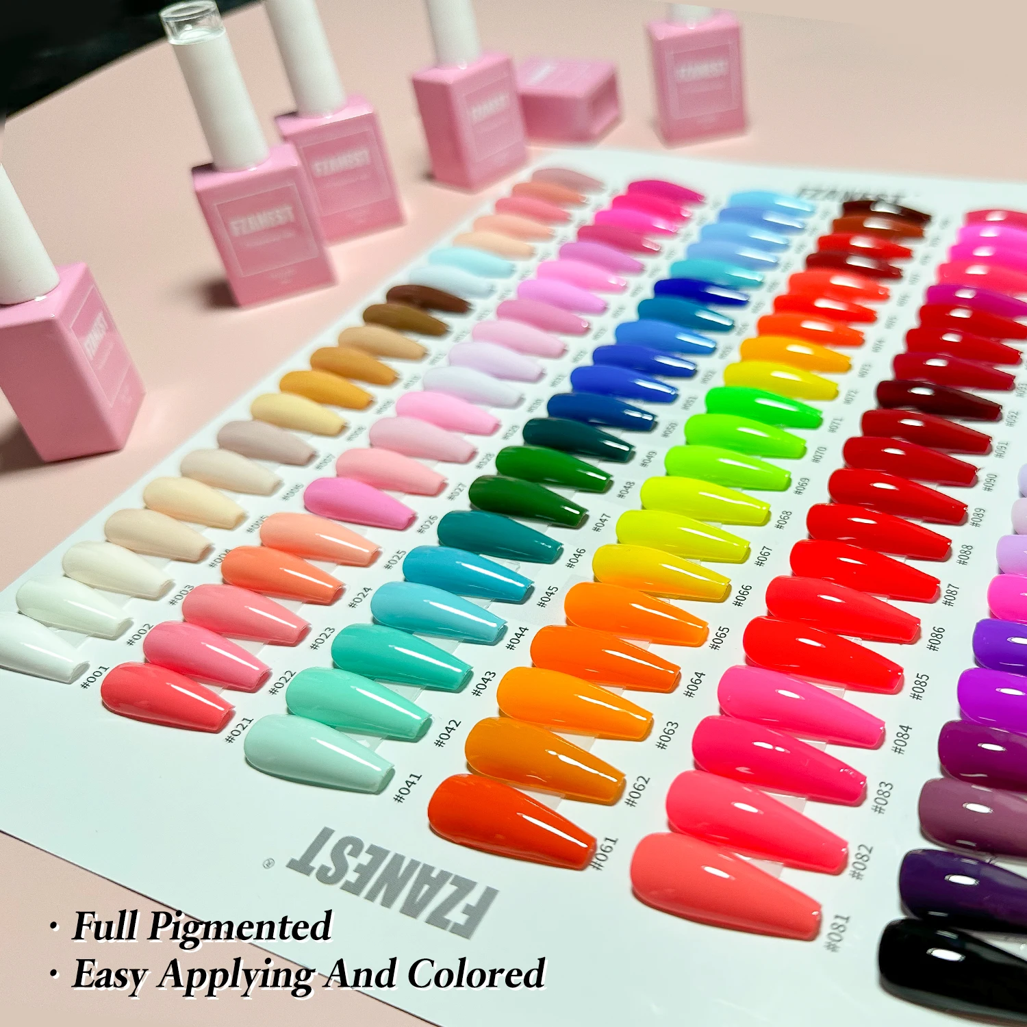 Fzanest 120 Kleuren Gel Nagellak Custom Logo Weken Uit Gel Polish Oem Gel Polish Groothandel Gratis Monster Prive Flessen