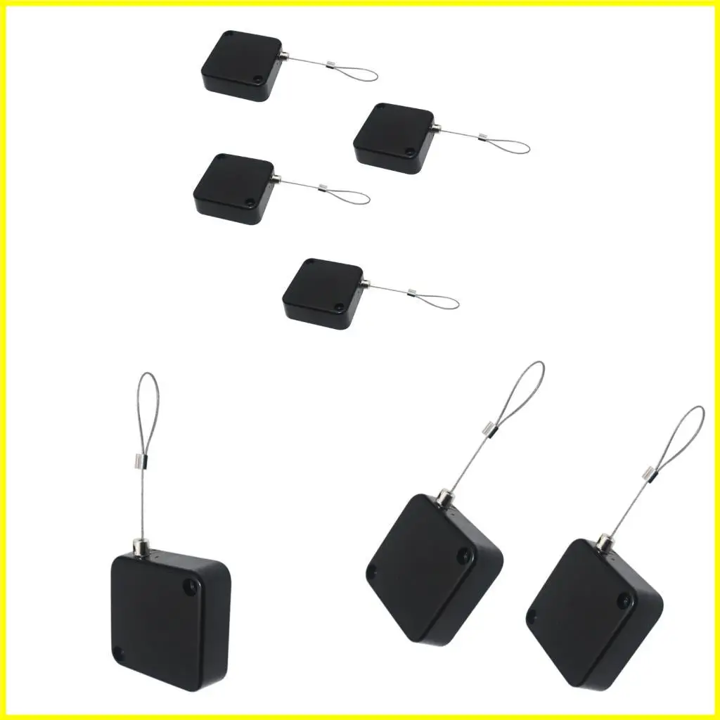 4Pcs Remote Control Tethers with Adjustable Leashes Never Lose Remote