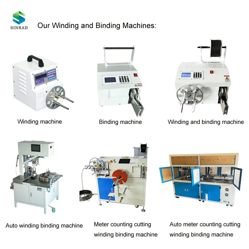 Factory Direct Winding And Bundling Machine Cable Winding Machine Wire Cable Coil Winding Binding Machine