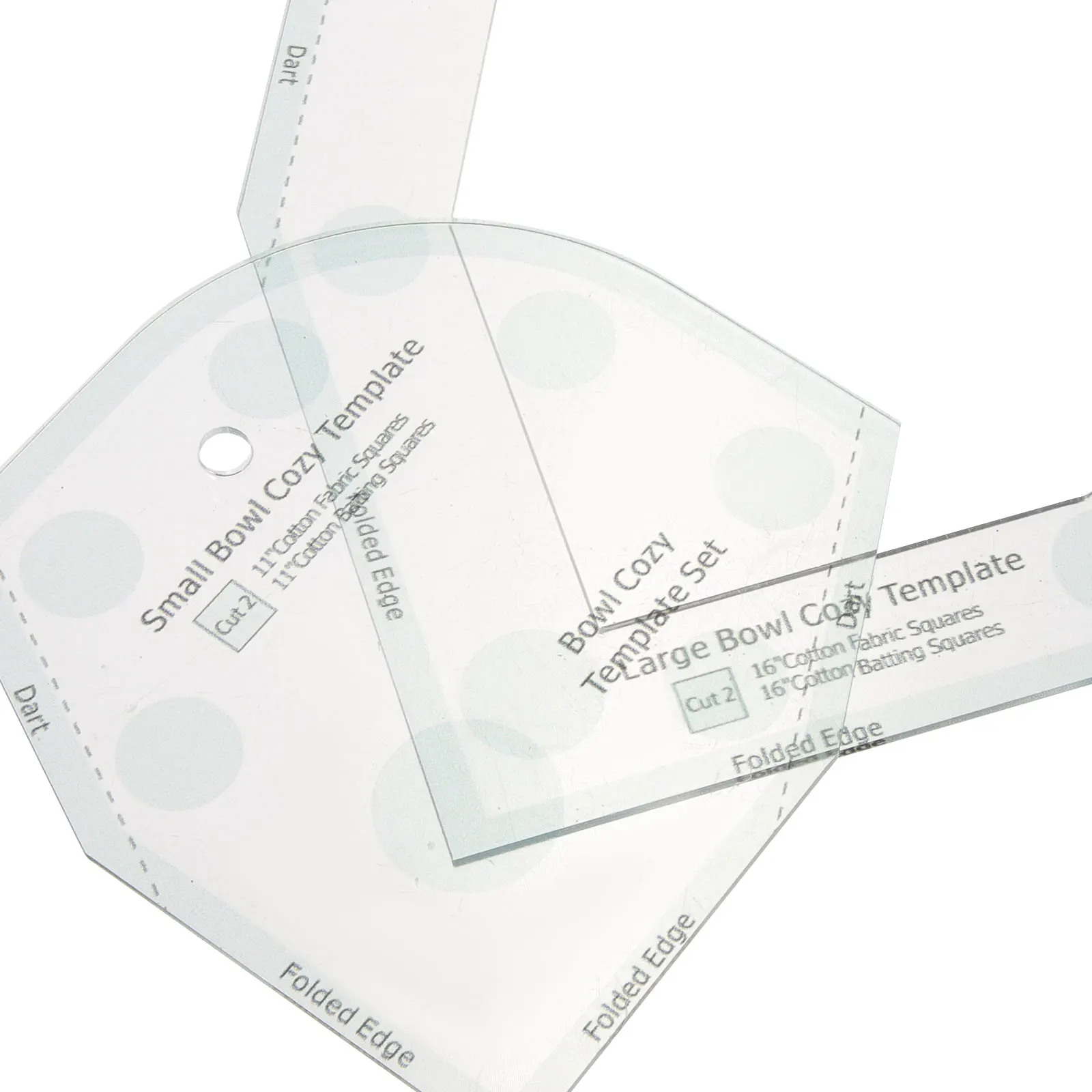 

1pcs Acrylic Bowl Wrap Sewing Template Durable Lightweight Reusable Sewing Pattern For Bowl Decor Projects
