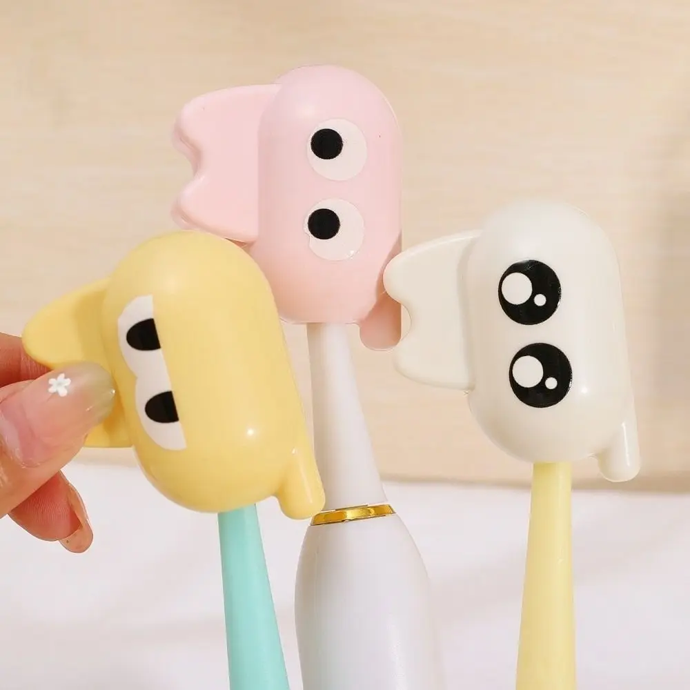 Plastic Toothbrush Head Protective Cover Portable Brush Protect Toothbrush Dust Cap Cover Cat Shape Toothbrush Case Cap