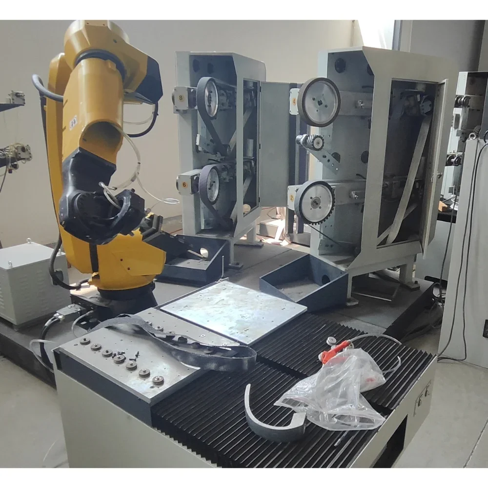 Efficient Wax System Metal Polishing Machine Mirror Finish Belt Polisher with Core Components Motor Gearbox Engine Gear