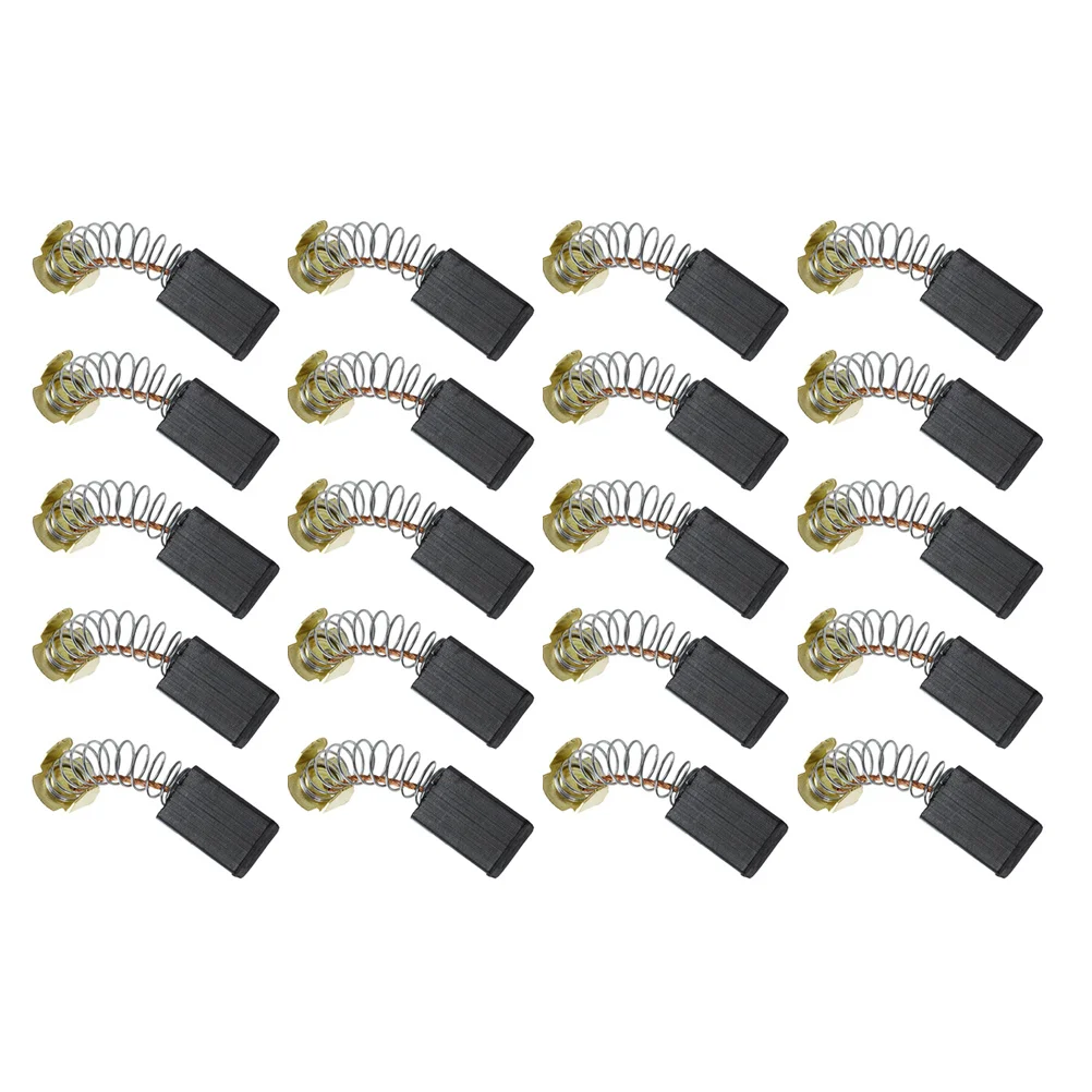 Balais de carbone de remplacement pour outil électrique, 20 pièces, moteur de perceuse à percussion électrique, moteur en carbone Cb103 6x10x15mm
