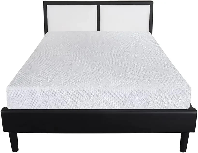 Matelas complet en mousse à mémoire de forme, 8 pouces, gel infusé pour le confort et les instituts de pression